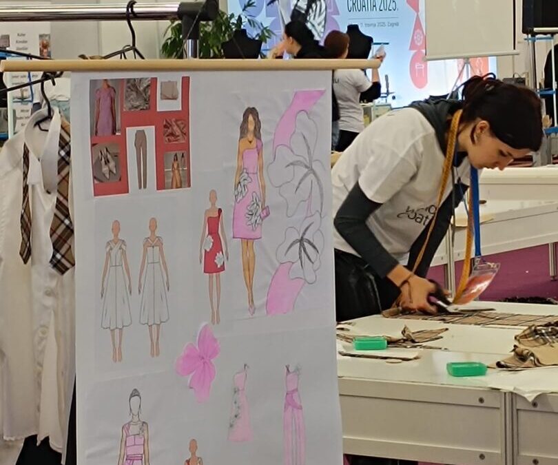Uspjeh naših učenica na WorldSkills Croatia 2025.