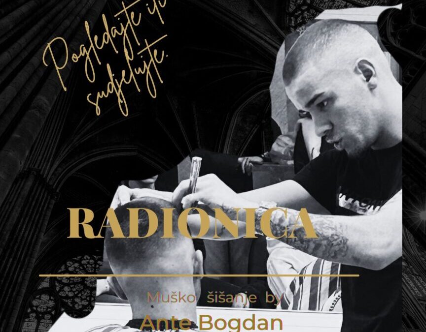 Ante ponovno u našoj školi: radionica muškog fade šišanja